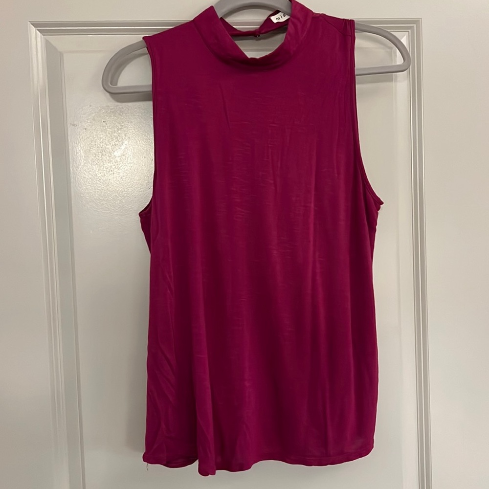 Open Back Raspberry Top